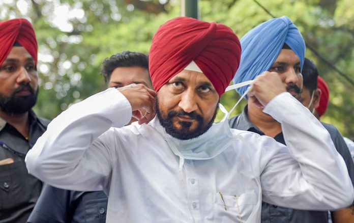 Punjab CM addresses media in Delhi