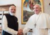 PM MET POPE FRANCIS IN VATICAN CITY