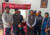 मेजर डॉक्टर शिवराज सिंह बल ने डीएवी स्कूल में लगाए गए वोटर जागरूकता शिविर का किया निरीक्षण