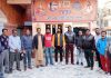 सफाई कर्मचारी युनियन की तरफ से किया गया रोष प्रदर्शन