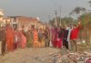 मुहल्ला नीलकंठ निवासियों ने नगर निगम के विरूद्ध किया रोष मुजाहरा