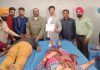 मेगा ब्लड डोनेशन कैंप में 102 रक्तदानियो ने किया रक्तदान