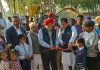 डा. राज ने 43 लाख की लागत से लगे पीने वाले पानी के ट्यूबवैल का किया उद्घाटन