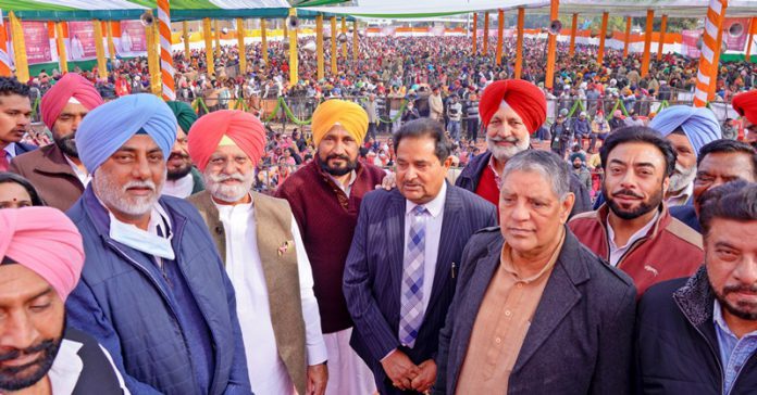 CM CHANNI ANNOUNCES