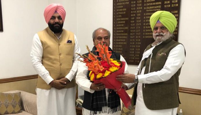 RANA GURJIT SINGH URGES UNION