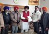 ਕੋਂਸਲ ਆਫ ਜੂਨੀਅਰ ਇੰਜੀਨੀਅਰਜ਼ ਨੇ ਕੈਬਿਨੇਟ ਮੰਤਰੀ ਗਿਲਜੀਆ ਨੂੰ ਦਿੱਤਾ ਮੰਗ ਪੱਤਰ
