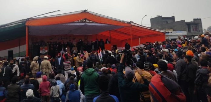 CM Channi rally in dasuya