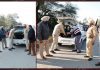 विधानसभा चुनावों के मद्देनजर एएसआई राकेश कुमार ने नाका लगाकर की गाडिय़ों की चैकिंग