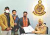 शिव सेना ने एसएसपी कुलवंत सिंह हीर को चाईना डोर की खुलेआम हो रही बिक्री के संबंध में दिया मांग पत्र