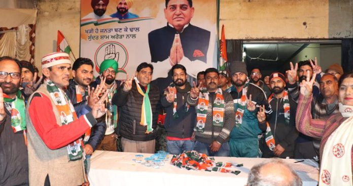 mla-arora-meeting-in-wards-hoshiarpur-punjab-election