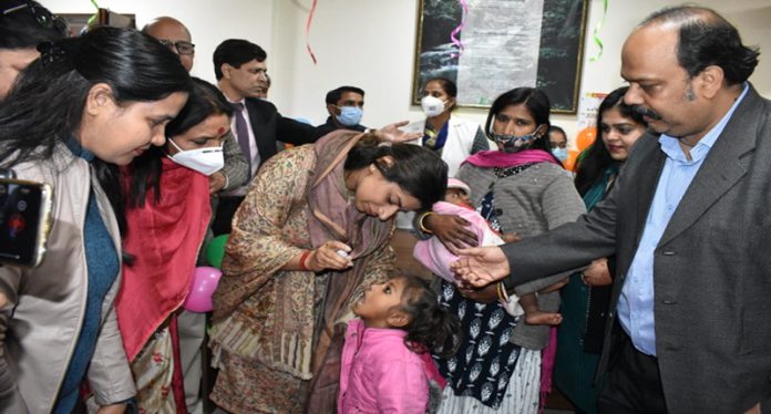 pulse polio campaigning at hoshiarpur