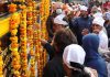 नगर कीर्तन में नतमस्तक हुए अरोड़ा, श्री गुरु रविदास जी महाराज के प्रकाश पर्व की दी बधाई