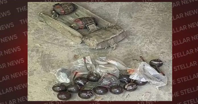 10 hand grenades and bombs found in a locked house in Gurugram
