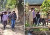 Revenue Officials cleared impediments in construction of road to Rewara.