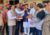 भाजपा के चौके के बाद समीरपुर में लगा बधाइयों का तांता