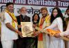 धन्वंतरी वैद्य मंडल के प्रधान सुमन सूद प्राईड आफ कॉस्मिक हीलर अवार्ड से सम्मानित