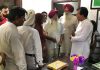 विधायक डा. राज ने रिहायशी कार्यालय में जनता से की मुलाकात