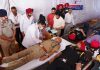 ਡੀਜੀਪੀ ਵੀ.ਕੇ. ਭਾਵਰਾ ਨੇ ਪੁਲਿਸ ਮੁਲਾਜ਼ਮਾਂ ਨਾਲ ਕੀਤਾ ਖੂਨਦਾਨ