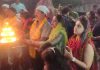 ग्रोवर और गुप्ता परिवार ने की मां गंगा जी की आरती