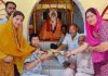 धीर व अन्यों ने गांव बठूला बस्सी कलां में श्री सिद्ध महादेव मंदिर में श्री सीता राम जी की पूजा की