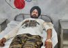 अपनी जमीन से लौट रहे पत्रकार हरपाल लाडा पर हमला, सिविल अस्पताल में करवाया भर्ती