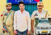 JKP DODA APPREHENDED NOTORIOUS DRUG PEDDLER AT KAHARA (GANDOH) AND RECOVERED 01 KG & 120 GMS OF CHARAS FROM HIS POSESSION