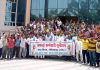 नगर निगम होशियारपुर की हड़ताल 21वें दिन भी जारी