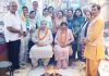 एक कुंडीय गायत्री यज्ञ का फैशन बुटीक घंटाघर में किया गया आयोजन