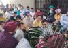 ਮੰਗਾ ਮੰਨਣ ਦੇ ਭਰੋਸੇ ਤੇ ਧਰਨਾ ਸੋਮਵਾਰ ਤੱਕ ਮੁਲਤਵੀ