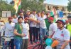 अतिरिक्त डिप्टी कमिशनर और एसडीएम ने पंजाब स्टेट वार मेमोरियल से साइकिल रैली को हरी झंडी देकर किया रवाना