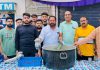 शक्ति सेवा समिति ने मोहल्ला कमालपुर में राहगीरों के लिए लगाई छबील