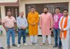 शिवसेना बाला साहब ठाकरे की मीटिंग रामपाल शर्मा, योगराज शर्मा, डॉ मनमोहन सिंह की अध्यक्षता मे हुई