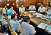 मुलाजि़म जत्थेबंदियों द्वारा वाटर सप्लाई और सेनिटेशन विभाग के मंत्री के साथ माँगों सम्बन्धी मीटिंग