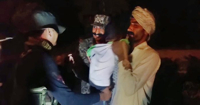 ONE PAKISTANI CHILD TO PAK RANGERS BY BORDER SECURITY FORCE IN FEROZEPUR SECTOR