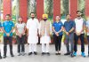 मुख्यमंत्री द्वारा राज्य का नाम रौशन करने वाले खिलाडिय़ों का सम्मान