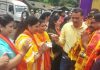 बाबा बुड्ढा अमरनाथ यात्रा का पहला जत्था सीमावर्ती जिला राजौरी पहुंचने पर भव्य स्वागत, चप्पे-चप्पे पर पहरा