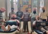 मुलाजिम नेता कुलवंत सैनी ने जन्मदिन पर 90 बार किया रक्तदान