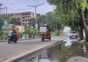 WATER LOGGED NEAR AREAS OF HOSHIARPUR MINI SECRETARIAT AMID POOR DRAINAGE