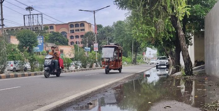 water logged near mini secretarait