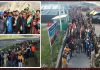Indian Flags hoisted at 12,000+ ft in Panchtarni