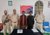 DODA POLICE APPREHENDED TWO BOVINE SMUGGLERS, RESCUED 15 BOVINE ANIMALS IN DESSA AREA.