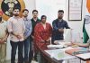 शिवसेना सर्वधर्म पार्टी ने अस्पतालों के आई.सी.यू. के बाहर टी.वी. स्क्रीन लगाने संबंधी अतिरिक्त जिलाधीश को दिया मांग पत्र