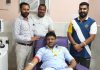 हरीश आनंद ने रक्तदान करके मनाया जन्मदिन, किया रक्तदान करने का अह्वान