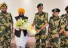 मुख्यमंत्री ने बीएसएफ को हथियारों और नशों की तस्करी रोकने के लिए सरहद पर चौकसी बढ़ाने के लिए कहा