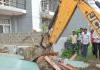 BULLDOZER ACTION AT SELF-PROCLAIMED BJP POLITICIAN SHRIKANT TYAGI RESIDENCE