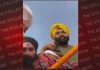 PUNJAB MINISTER LALJEET BHULLAR SEEN IN 26 JAN RIOTS VIDEO, SUKHPAL KHAIRA RAISED QUESTIONS