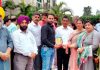 स्वतंत्रता दिवस समारोह में फायर कर्मी विपन कुमार सम्मानित