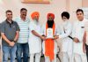 आर्मी ग्राउंड कमेटी ने इम्प्रूवमेंट ट्रस्ट के चेयरमैन बने औलख का किया सम्मान
