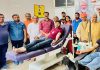 रक्तदान कर भाजपा ने मनाया प्रधानमंत्री मोदी का जन्मदिन