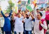 कांग्रेस के वरिष्ठ नेता एडवोकेट पंकज कृपाल के नेतृत्व में कार्यकर्ताओं ने आप सरकार के खिलाफ किया रोष प्रदर्शन